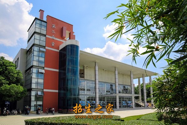 校内绿树成荫