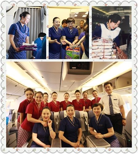 表示很担心空姐这个行业是吃青春饭的