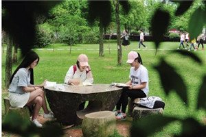 校园一角 条件也不同