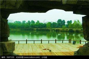 校园一角 空气很好